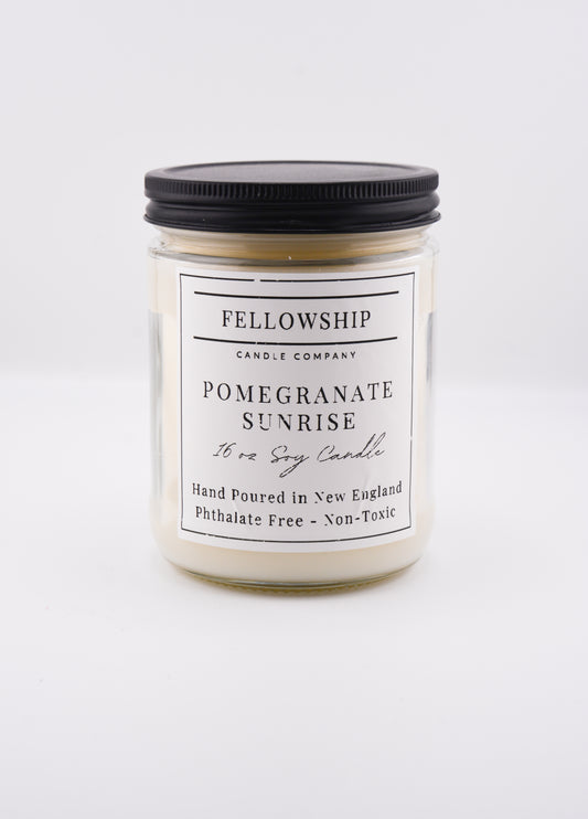 Pomegranate Sunrise Non Toxic Candles