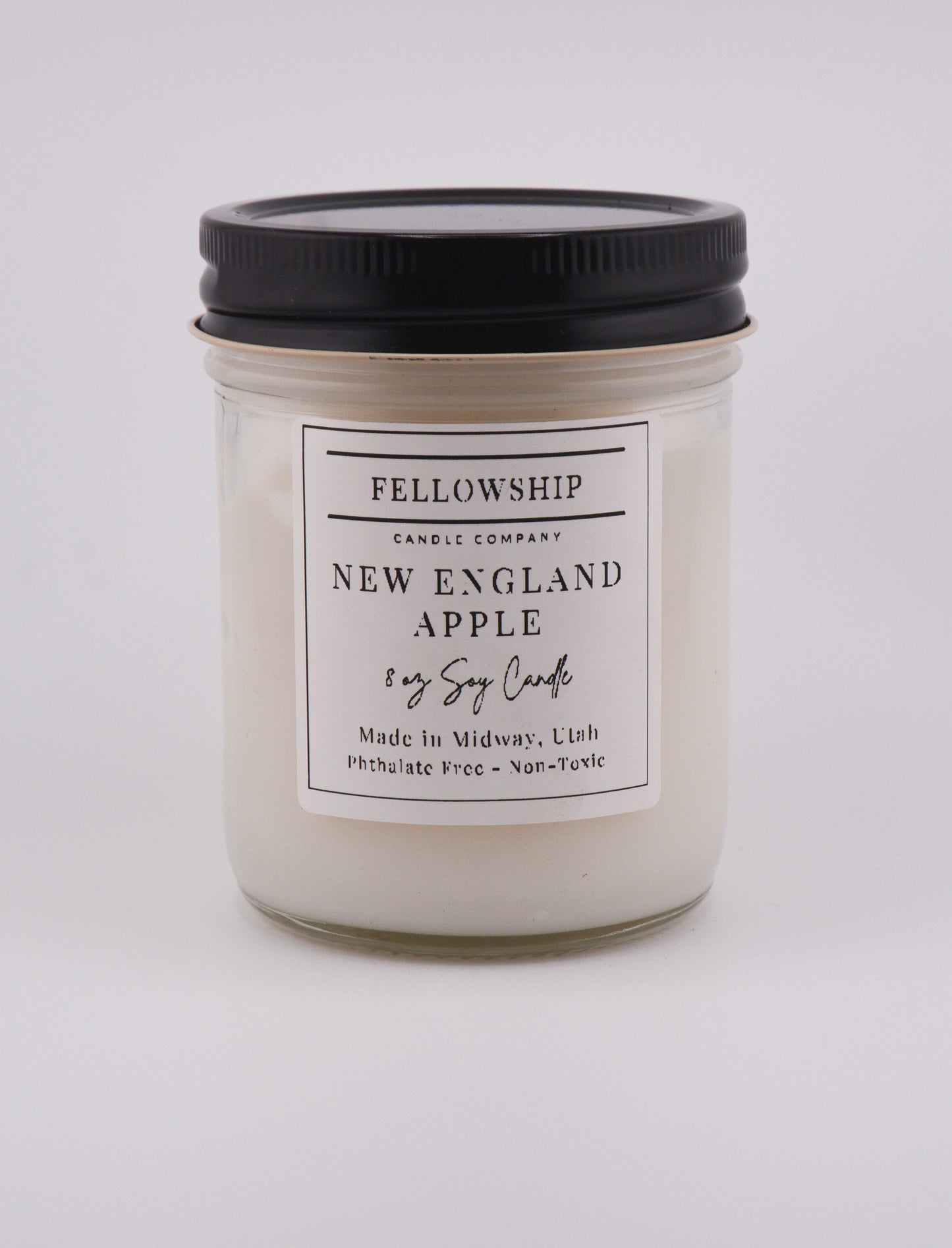 New England Apple 8oz Soy Candle