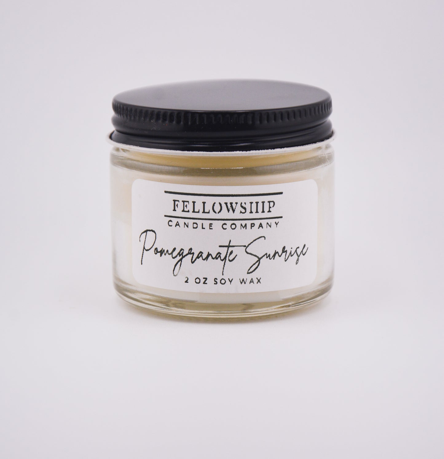 Pomegranate Sunrise 2 oz Soy Candle