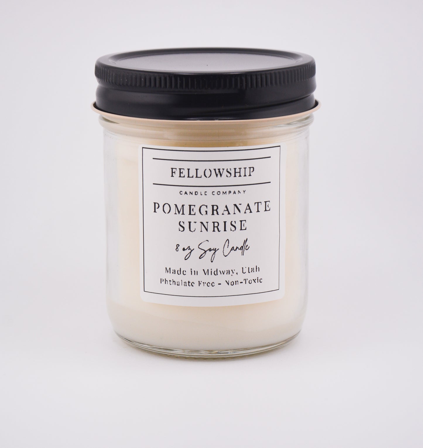 Pomegranate Sunrise 8 oz Soy Candle