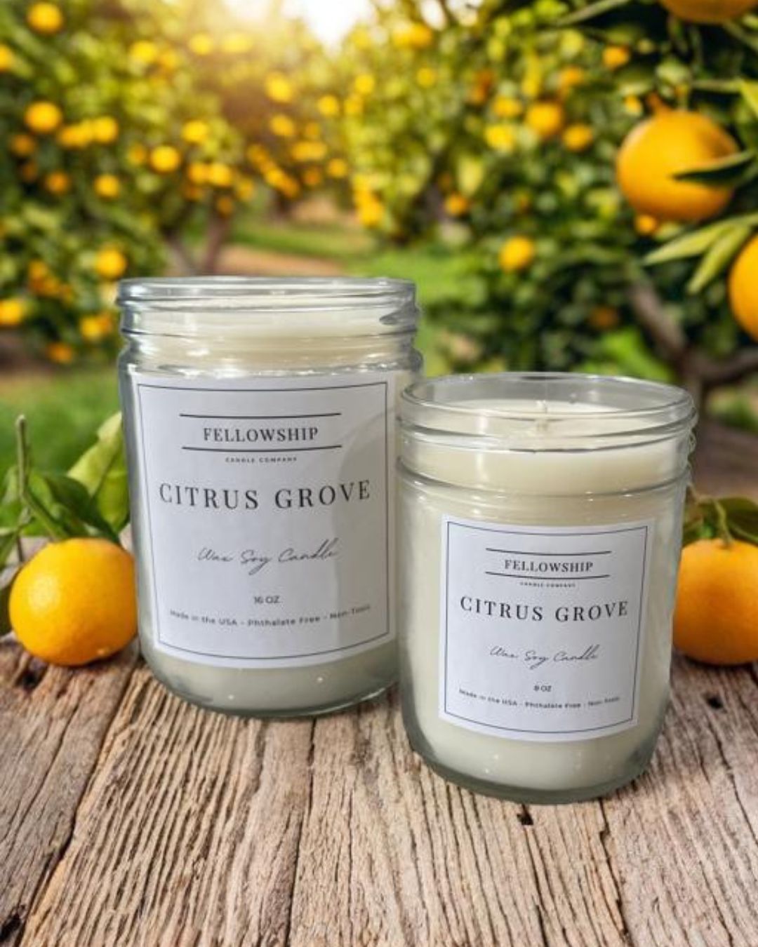 Citrus Grove Soy Candle