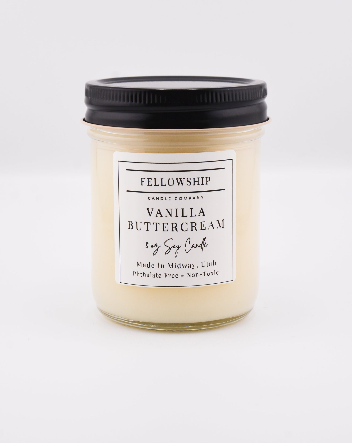 Fellowship Candle Co Non-Toxic Vanilla Buttercream Candle