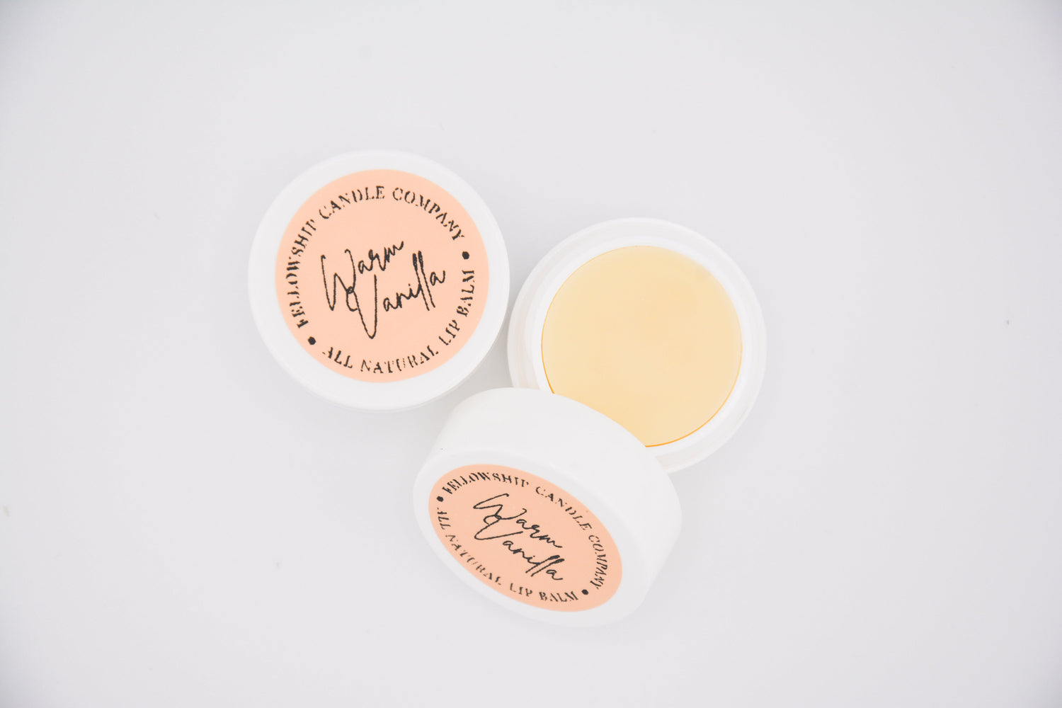 Fellowship Candle Co. All Natural Warm Vanilla Lip Balm
