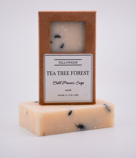 Tea Tree Cold Process Soap Bar